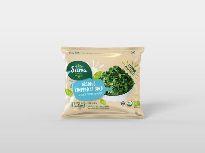 Espinaca Orgánica Picada 500gr