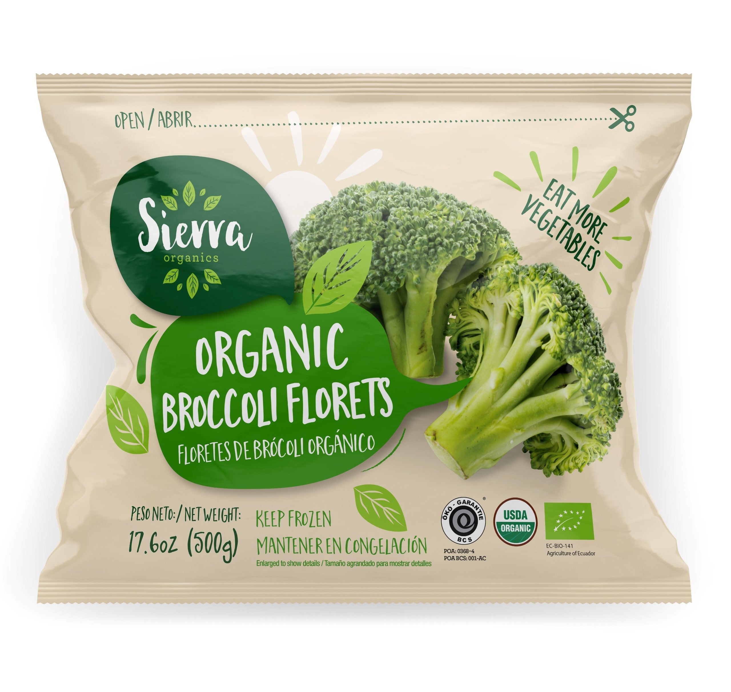 Florets de Brócoli Orgánico 500gr